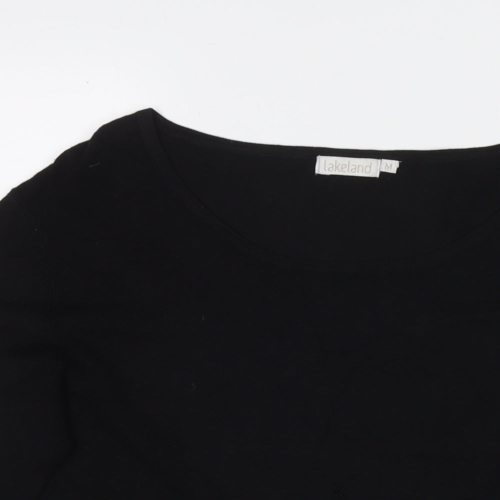 Womens UK Size M Lakeland Black Pullover Jumper