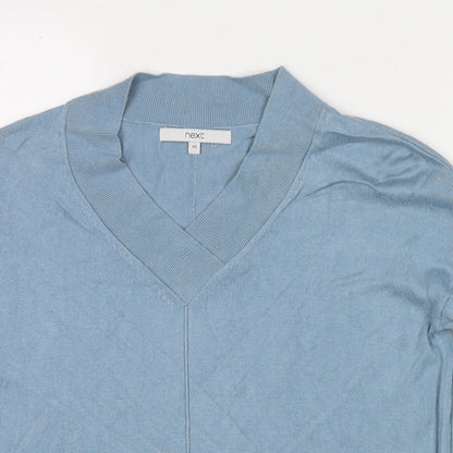 Womens UK Size XS NEXT Blue Pullover Jumper