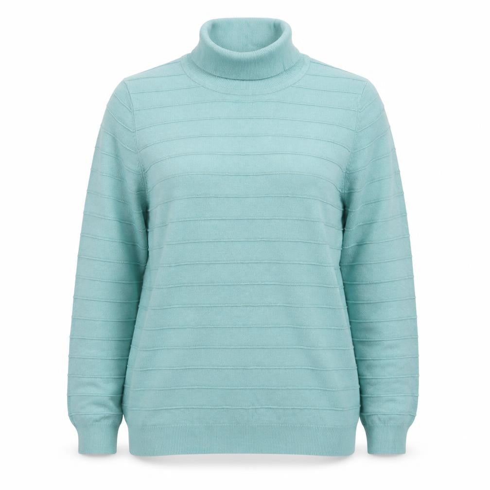 Womens UK Size M Bonmarché Blue Pullover Jumper