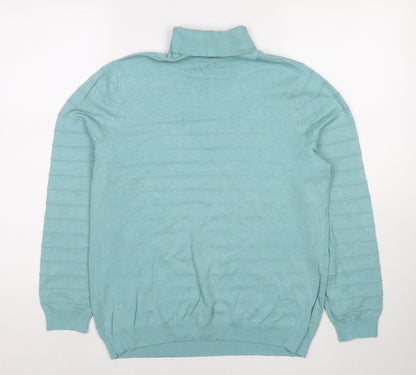 Womens UK Size M Bonmarché Blue Pullover Jumper