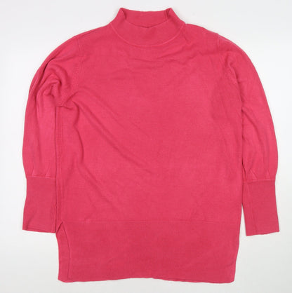 Womens UK Size L Marks and Spencer Pink Pullover Jumper