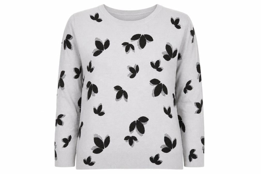 Womens UK Size 16 Marks and Spencer Grey Pullover Jumper