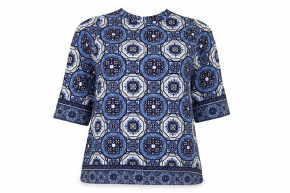 Womens UK Size 12 Marks and Spencer Blue Pullover Jumper