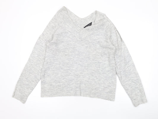Womens UK Size 12 Dorothy Perkins Grey Pullover Jumper