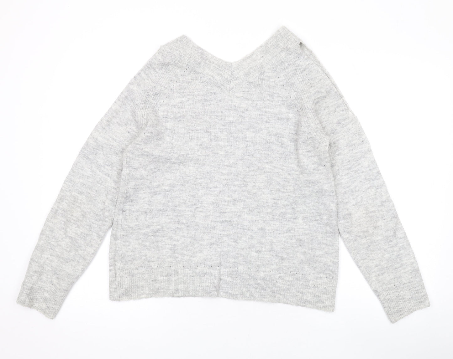 Womens UK Size 12 Dorothy Perkins Grey Pullover Jumper