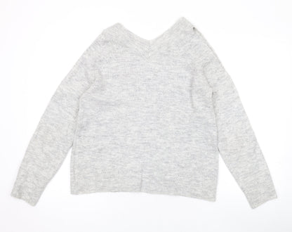 Womens UK Size 12 Dorothy Perkins Grey Pullover Jumper