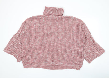 Womens UK Size 14 Very Pink Pullover Jumper