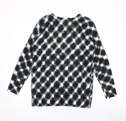 Womens UK Size 10 Marks and Spencer Black Pullover Jumper