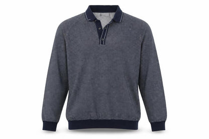 Mens UK Size XL Marks and Spencer Blue Pullover Jumper