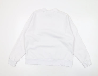 Womens UK Size XS Disney White Pullover Sweatshirt