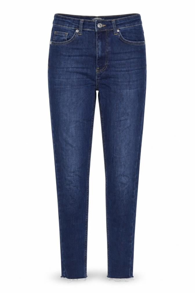 Womens UK Size 8 NA-KD Regular Fit Skinny Blue Jeans