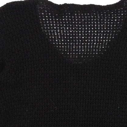 Womens UK Size S Alexara Black Cardigan Jumper