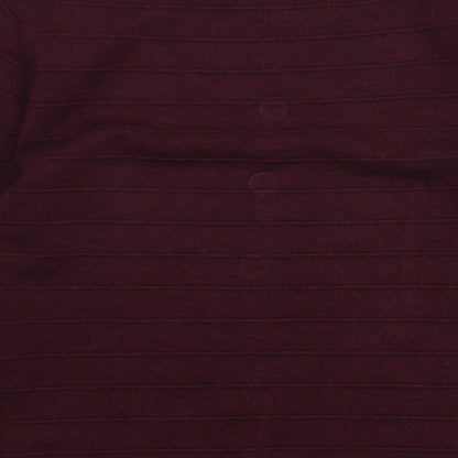 Womens UK Size S Country Casuals Purple Basic Blouse