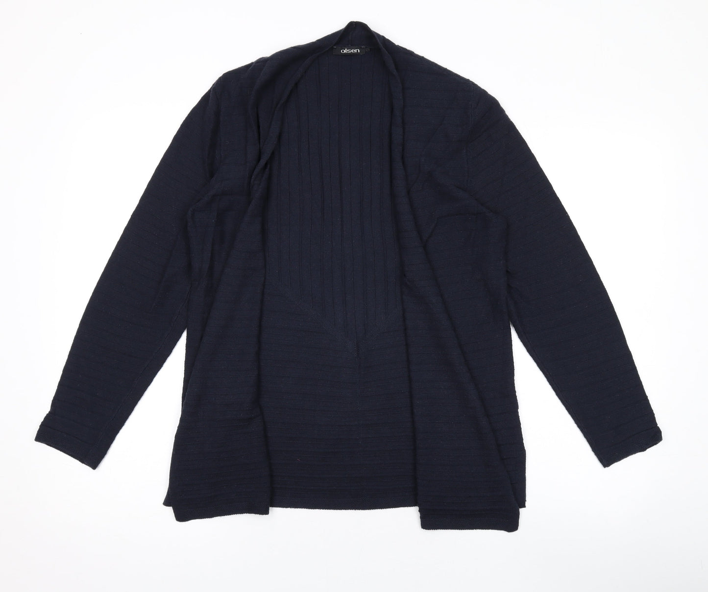 Womens UK Size 10 Olsen Blue Cardigan Jumper