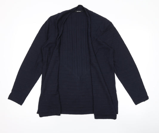 Womens UK Size 10 Olsen Blue Cardigan Jumper