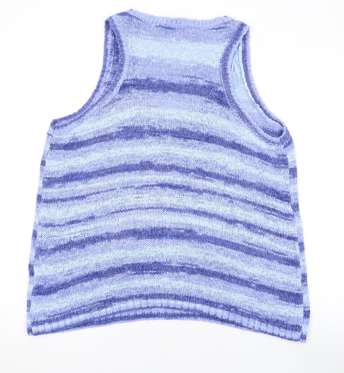 Womens UK Size M Zara Purple Basic Tank