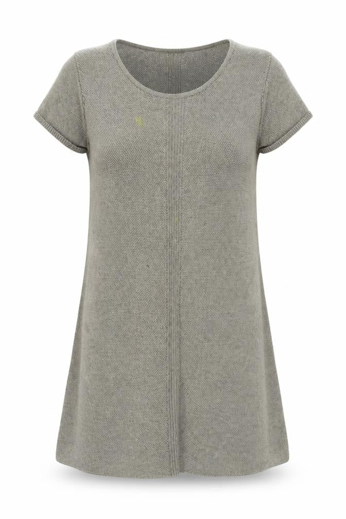The White Company Womens Beige Wool Jumper Dress Size L Round Neck Pullover - Vintage