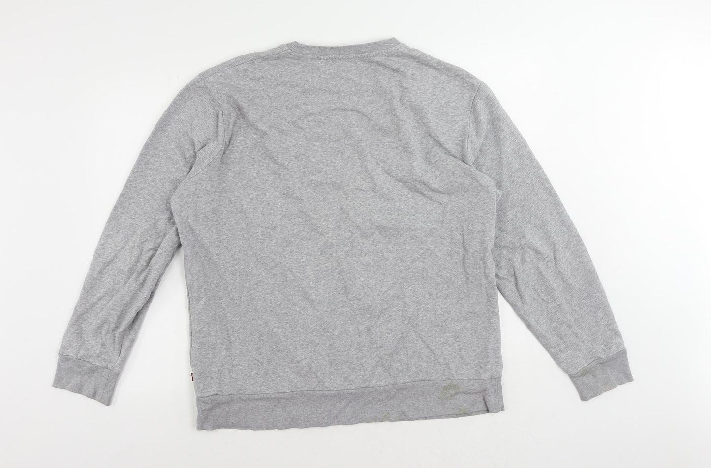 Mens UK Size L Levi's Grey Pullover Sweatshirt