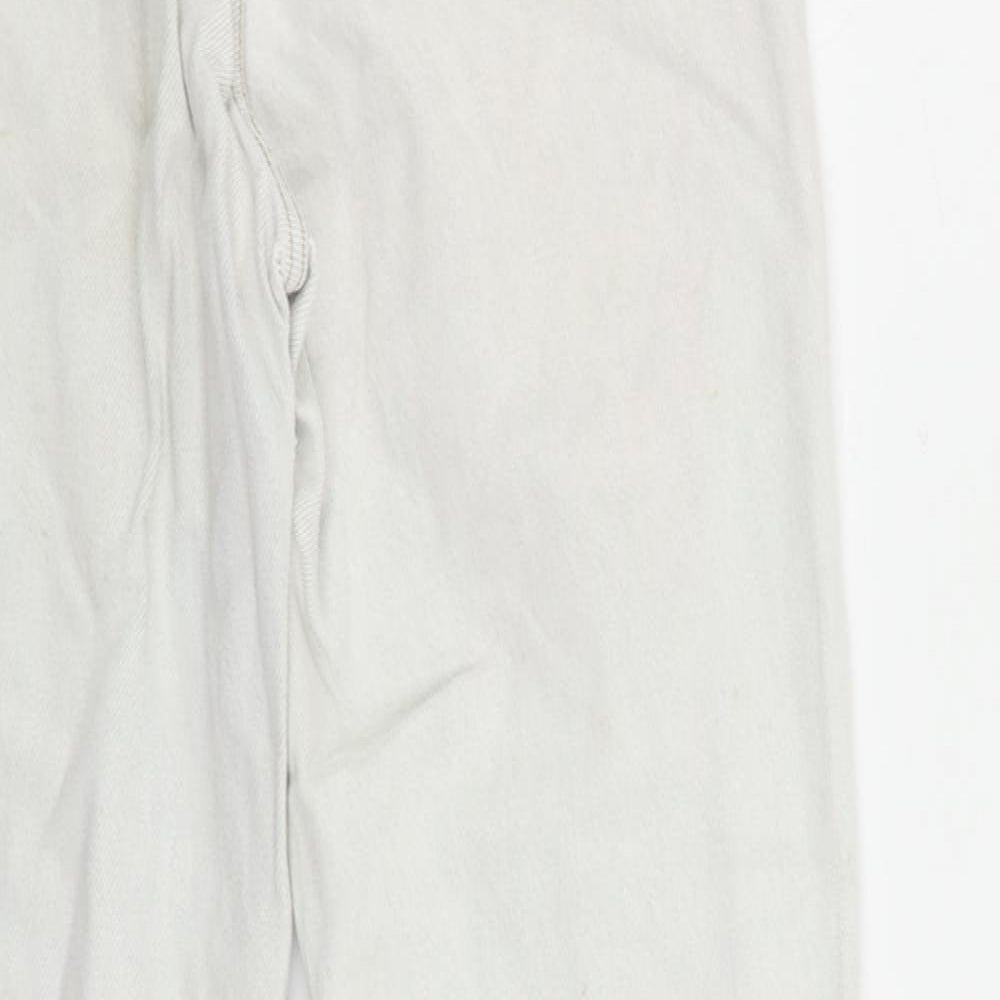 Levi's Womens Blue Cotton Straight Jeans Size 26 in L31 in Regular Zip - Vintage