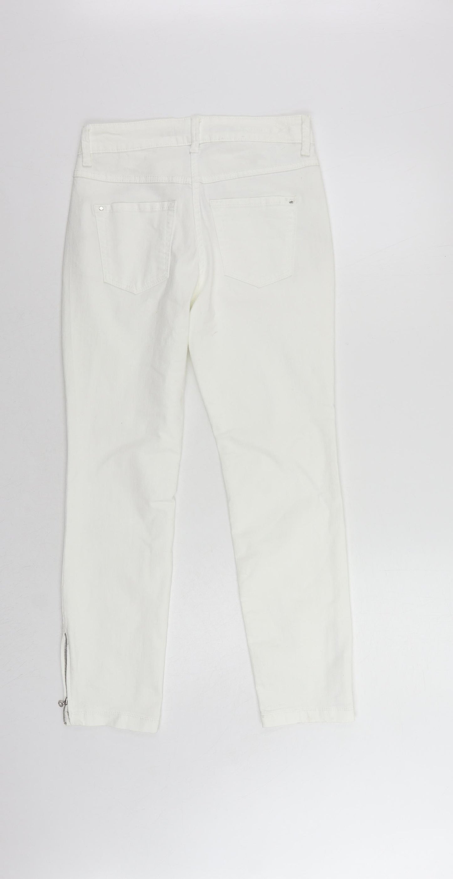 Womens UK Size 28 in Dream Jeans Regular Fit Skinny White Jeans