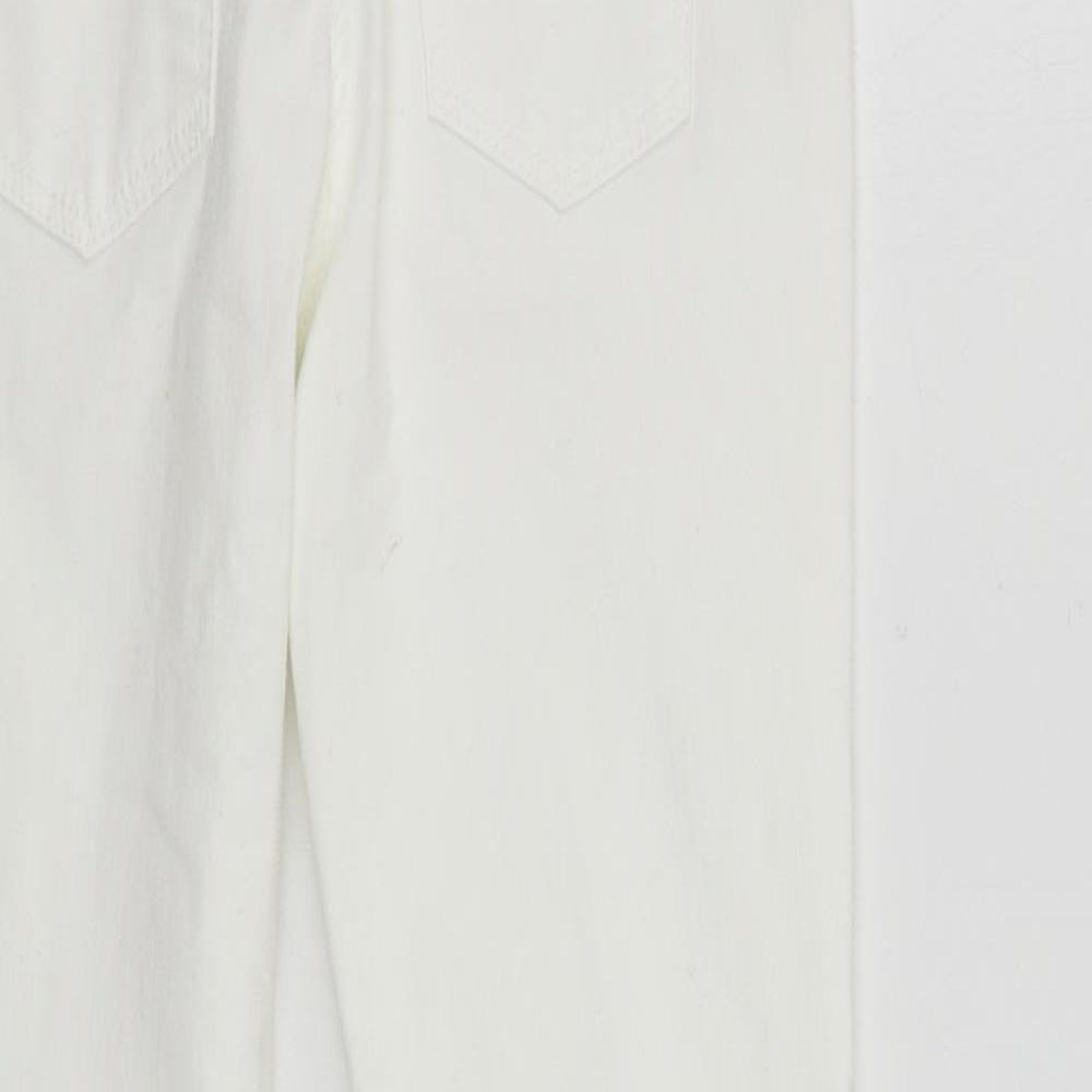 Womens UK Size 28 in Dream Jeans Regular Fit Skinny White Jeans