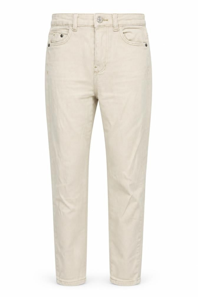 Womens UK Size 4 Bershka Regular Fit Skinny Beige Jeans