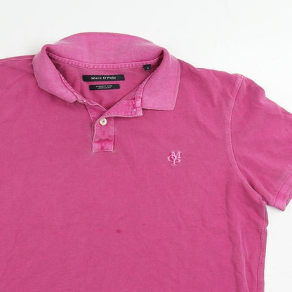 Womens UK Size M Marc O'Polo Pink Basic Polo