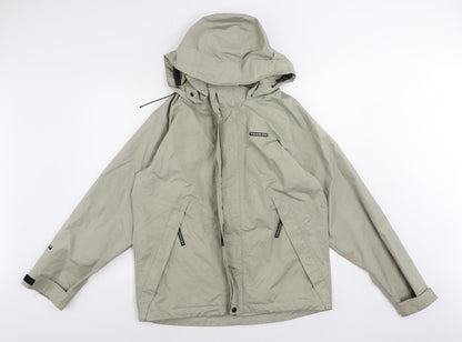 Mens UK Size S Tenson Beige Windbreaker Coat
