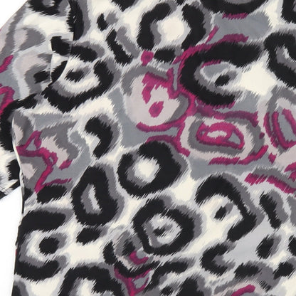 Womens UK Size 14 Per Una Multicoloured Basic T-Shirt