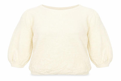 Womens UK Size S Nasty Gal Ivory Pullover Jumper