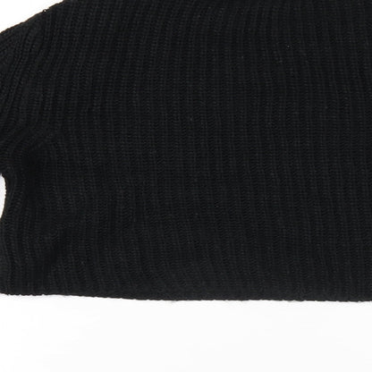 Womens UK Size 10 Miss Selfridge Black Pullover Jumper