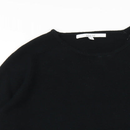 Womens UK Size M Vida Vi Black Pullover Jumper