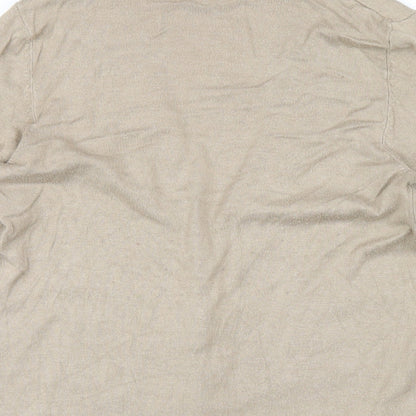 Womens UK Size S Marks and Spencer Beige Cardigan Jumper