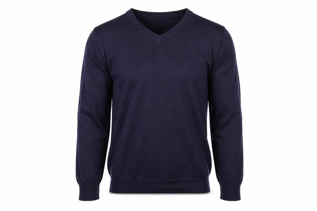 Mens UK Size L John Lewis Blue Pullover Jumper
