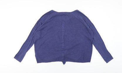 Womens UK Size 12 Marks and Spencer Blue Pullover Jumper