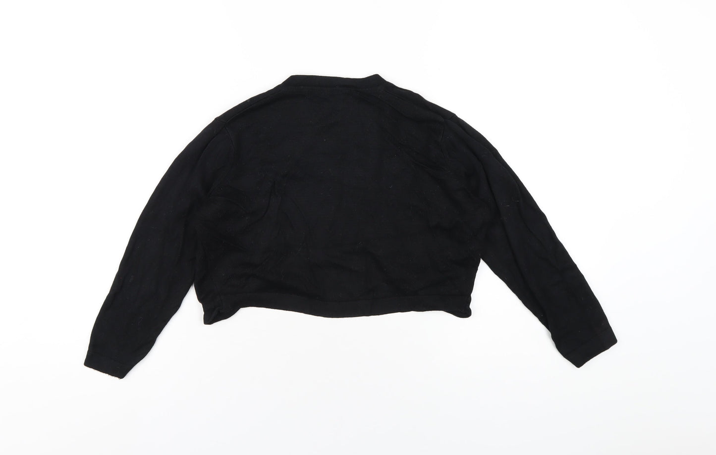Womens UK Size 12 Marks and Spencer Black Shrug Jumper