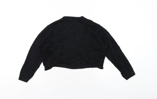 Womens UK Size 12 Marks and Spencer Black Shrug Jumper