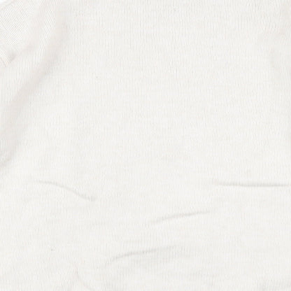 Womens UK Size XS Marks and Spencer Beige Pullover Jumper