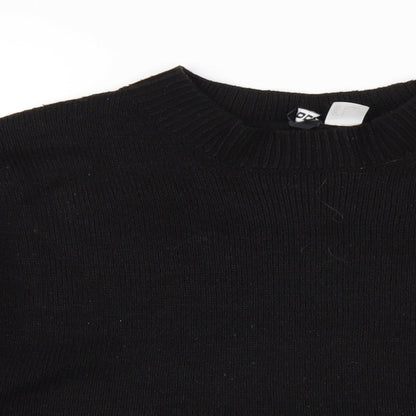 Womens UK Size S H&M Black Pullover Jumper