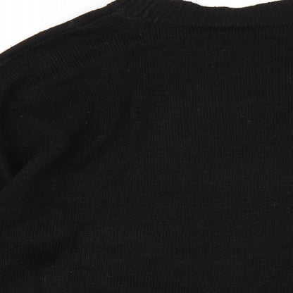 Womens UK Size S H&M Black Pullover Jumper