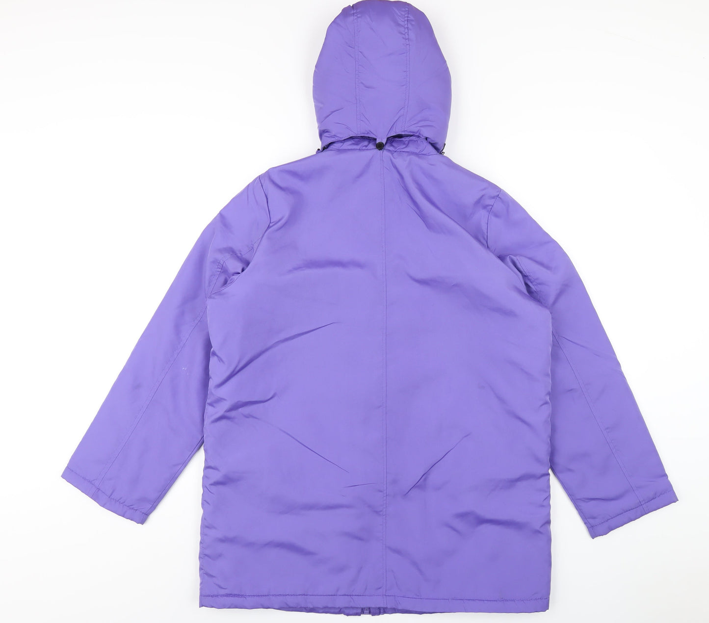 Womens UK Size 12 Being Casual Purple Rain Coat