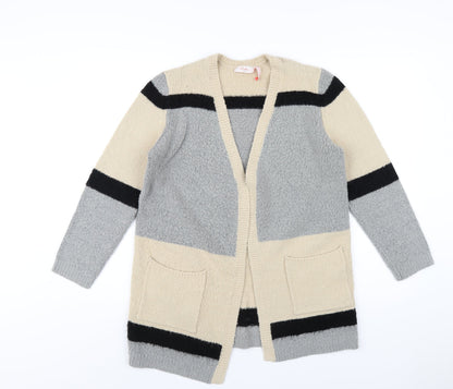 Millera Womens Multicoloured V-Neck Acrylic Cardigan Jumper Size XL
