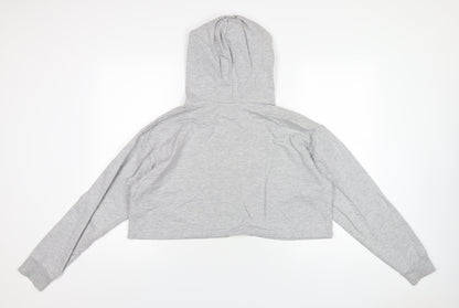 Womens UK Size 12 Friends Grey Pullover Hoodie