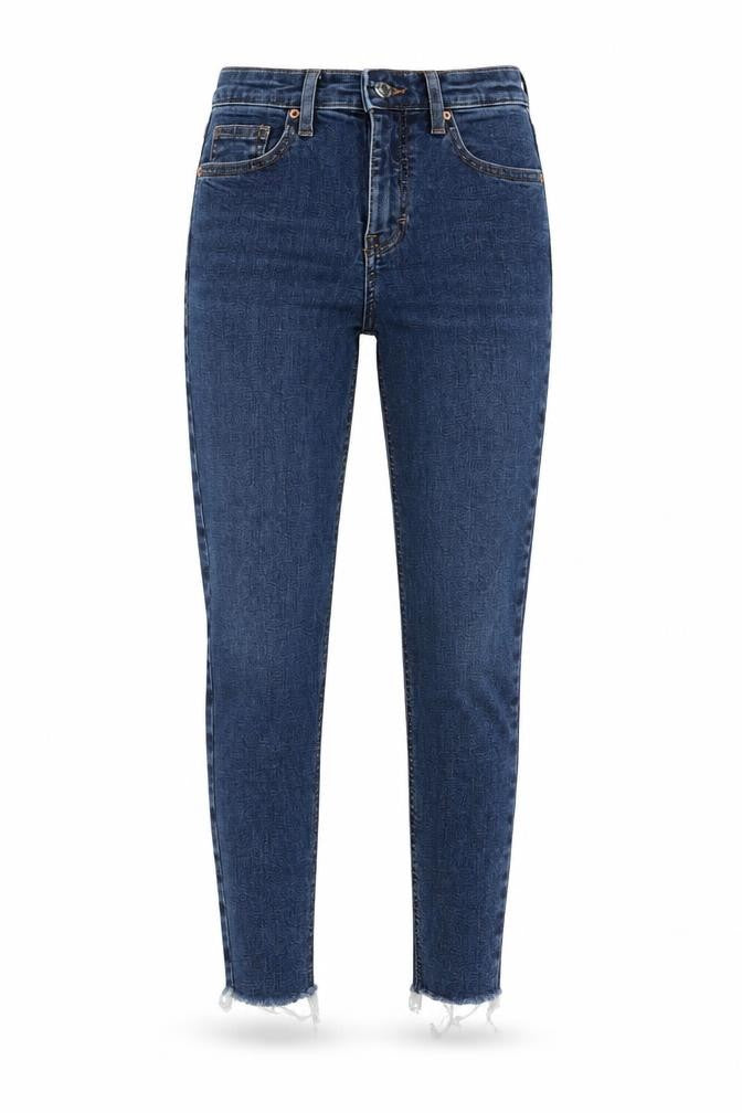 Womens UK Size 26 in Topshop Regular Fit Skinny Blue Jeans