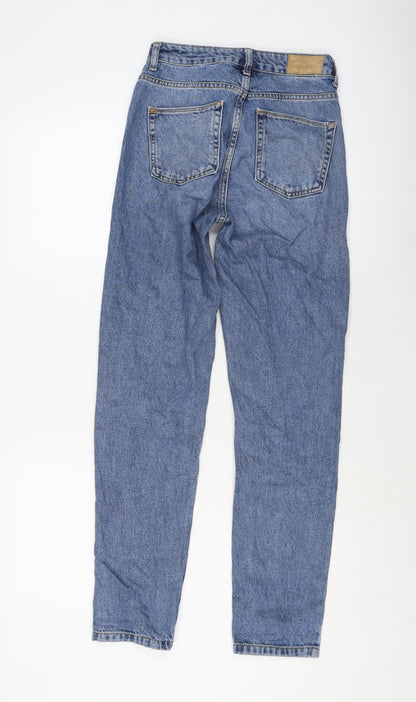 BDG Womens Blue Cotton Mom Jeans Size 24 in L29 in Regular Button