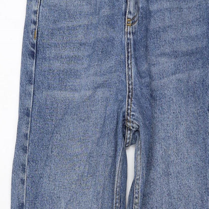 BDG Womens Blue Cotton Mom Jeans Size 24 in L29 in Regular Button