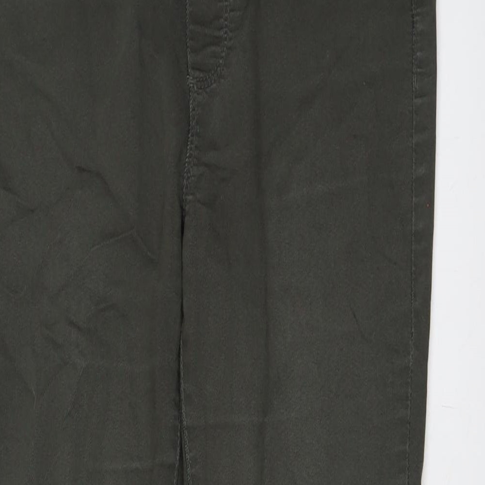 Dorothy Perkins Womens Green Cotton Jegging Jeans Size 10 L28 in Regular