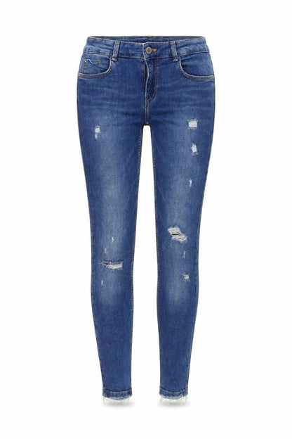 Womens UK Size 24 in Zara Regular Fit Skinny Blue Jeans