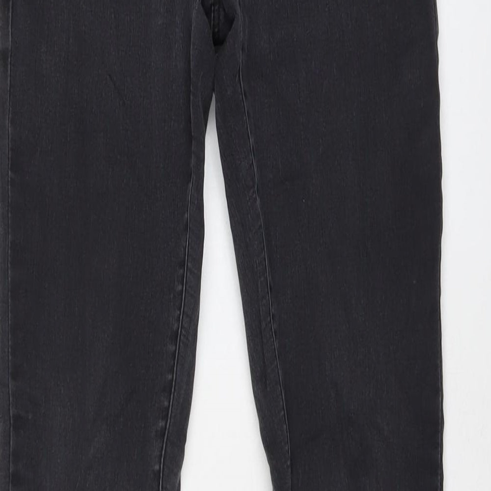 Denim & Co. Womens Green Cotton Jegging Jeans Size 8 L30 in Regular Button