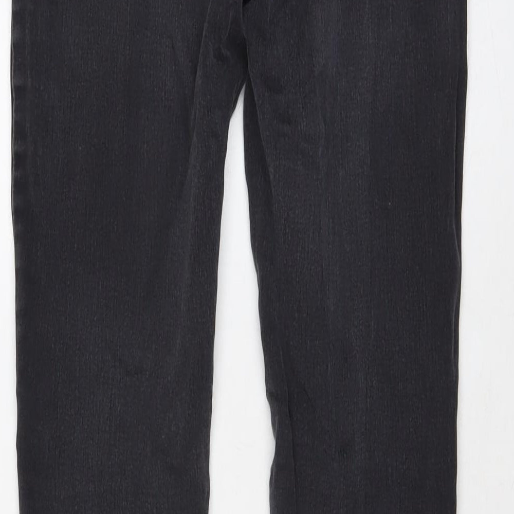 Denim & Co. Womens Green Cotton Jegging Jeans Size 8 L30 in Regular Button